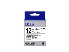 Epson LabelWorks LK-4WBB - merketape - 1 kassett(er) - Rull (1,2 cm x 9 m)