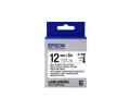 EPSON TAPE - LK-4WBH HEAT RESIST BLK-/WH 12/2 SUPL