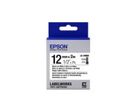 Epson LabelWorks LK-4WBH - merketape - 1 kassett(er) - Rull (1,2 cm x 2 m) (C53S654025)