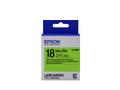 EPSON Tape - LK5GBF Fluor Blk/ Green 18/9 NS