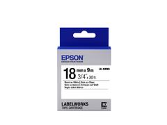 EPSON LK5WBN Standard Black on White tape 18mm - 9m (C53S655006)