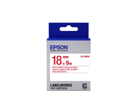 EPSON TAPE - LK-5WRN STD RED/WHT 1 . SUPL (C53S655007)