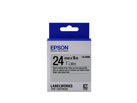 EPSON TAPE - LK6SBE MATTE BLK/ (C53S656009)