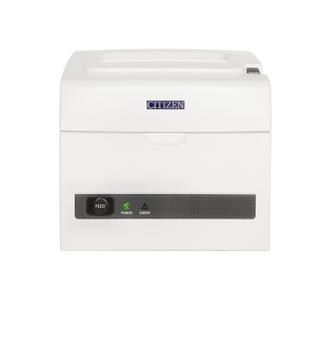 CITIZEN Thermal printer Serial + USB interfaces,  integrated PSU, Pure White (CTS310IIEPW)