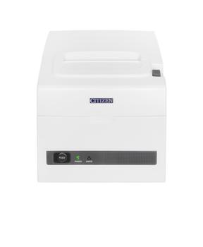 CITIZEN Thermal printer Serial + USB interfaces,  integrated PSU, Pure White (CTS310IIEPW $DEL)
