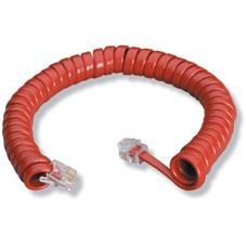 BLACK BOX COILED HANDSET CORD - RED, 1.8M (EJ305-0006)