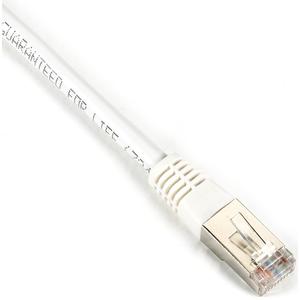 BLACK BOX Patch Cable CAT5e FTP 350MHz Solid PVC -White 0.6m Factory Sealed (EVNSL0505MS-0002)