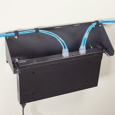 BLACK BOX 3U FLUSHMOUNT WALL BRACKET 100LB CAPACITY (RMT048-R2)