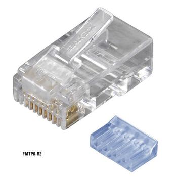 BLACK BOX CAT6 MODULAR PLUG - 10 PACK (FMTP6-R2-10PAK)