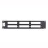 BLACK BOX BB-C Fiber Patch Panel - 2U 6 Slot - 6 Slots 2U Factory Sealed (JPMT-FIBER-6)