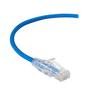BLACK BOX Patch Cable CAT6A UTP 28AWG PVC - Blue 2.1m