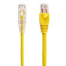 BLACK BOX SLIM-NET CAT6 PATCH CABLE (C6PC28-YL-04)