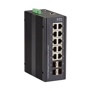 BLACK BOX LIG1014A, Administreret,  Gigabit Ethernet (10/ 100/ 1000),  Fuld dupleks, Vægmontering (LIG1014A)