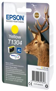 EPSON INK CARTR DURABRITE YELLOW T1304 RF/AM TAGS SUPL (C13T13044022)