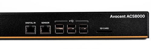 Vertiv 8-Port ACS8000 Console System with single DC Power Supply (ACS8008SDC-400)