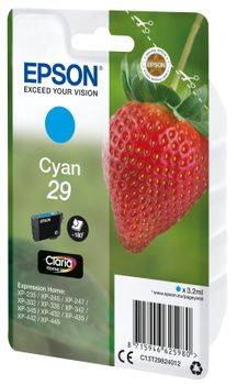 EPSON SGLPCK CYAN 29 HOME INK CYAN STANDARD (C13T29824012)