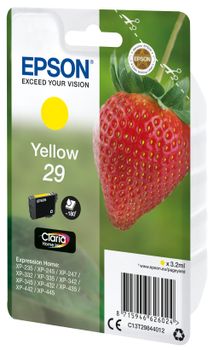 EPSON Singlepack Yellow 29 Claria Home Ink (C13T29844012)