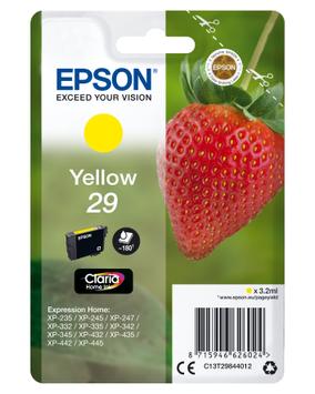 Epson 29 - gul - original - blekkpatron (C13T29844012)