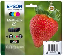 Epson 29 Multipack - 4-pack - svart, gul, cyan, magenta - original - blekkpatron