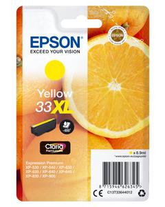 EPSON 33XL - Blækpatron Gul (C13T33644012)
