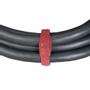 BLACK BOX 20-CM H&L CABLE WRAP FLAME RETARDANT - 10-PACK, MAROON