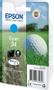 EPSON n Ink Cartridges,  DURABrite" Ultra, 34, Golf ball, Singlepack,  1 x 4.2 ml Cyan (C13T34624010)