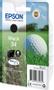 EPSON n Ink Cartridges,  DURABrite" Ultra, 34, Golf ball, Singlepack,  1 x 6.1 ml Black (C13T34614010)