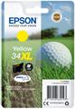 EPSON 34XL - 10.8 ml - XL - gul - original - blister - bläckpatron