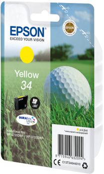 EPSON Ink/34 Golf Ball 4.2ml YL (C13T34644010)