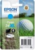EPSON 34XL - 10.8 ml - XL - cyan - original - blister med RF-larm/ akustiskt larm - bläckpatron