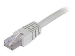 DELTACO FTP Cat.6 patch cable 5m, gray