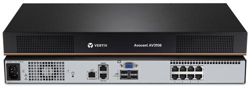 VERTIV 1X8 CAT5 DIGITAL KVM SWITCH IN CABL (AV3108-201)