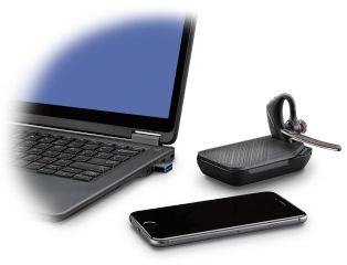 POLY HP Poly Voyager 5200 UC USB-A Wireless Headset +BT600 Dongle (206110-101)