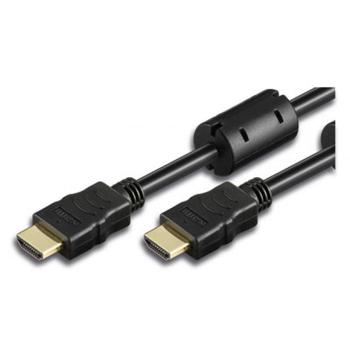 TECHLY HDMI Kabel High Speed mit Ethernet mit Ferrit 2m sw (ICOC-HDMI-FR-020)