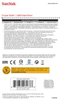 SANDISK Cruzer Glide 128GB USB (SDCZ60-128G-B35)