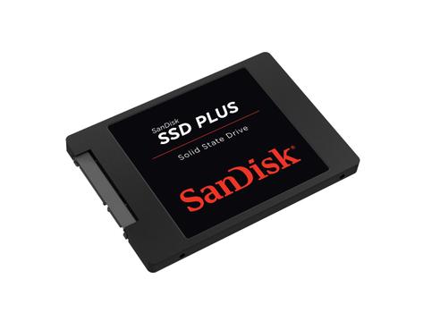 SANDISK PLUS SSD 960GB intern 6,4cm 2,5 inch SATA 6Gb/s (SDSSDA-960G-G26)