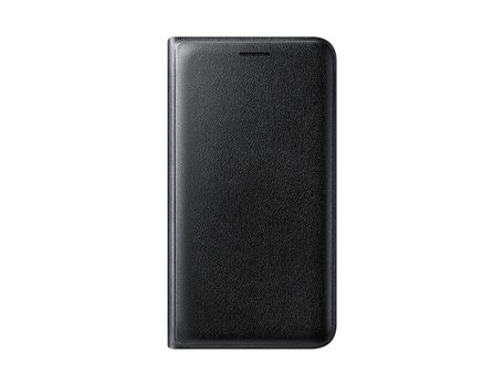 SAMSUNG Flip Cover mit Visitenkartenfach J120F Galaxy J1 (2016) black (EF-WJ120PBEGWW)