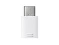 SAMSUNG USB TYPE C TO MICRO USB ADAPTER WHITE EE-GN930BWEGWW