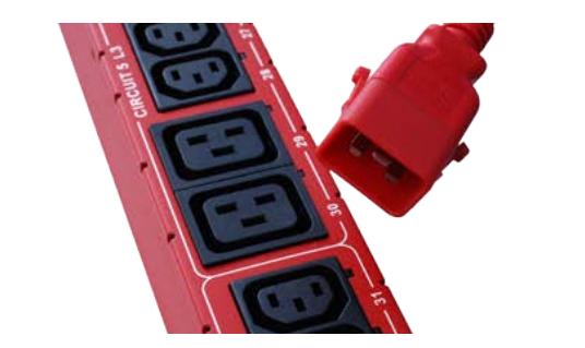 RARITAN Pack of 6 SecureLock locking (SLC14C15-0.5MK1-6PK)