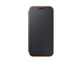 SAMSUNG Neon Flip Cover Black for Galaxy A3 2017 (EF-FA320PBEGWW)