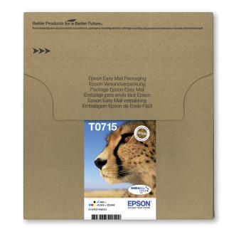 EPSON Ink/T071 EasyMail Cheetah CMYK (C13T07154511)