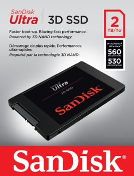 SANDISK Ultra 3D 2TB R/W 560/530 MBs SDSSDH3-2T00-G25 (SDSSDH3-2T00-G25)