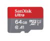 SANDISK MicroSDXC Ultra 64GB 100MB/s UHS-I Adapter (SDSQUAR-064G-GN6MA)