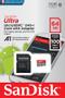 SANDISK Ultra Android microSDXC 64GB + SD Adapter + Memory Zone App 100MB/s A1 Class 10 UHS-I (SDSQUAR-064G-GN6MA)