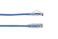 BLACK BOX Patch Cable CAT6 UTP Slim-Net - Blue 0.6m (C6PC28-BL-02)
