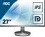 AOC I2790VQ/ BT 27IN IPS LCD 1920X1080 4MS GTG 16:9 IN MNTR