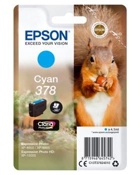 EPSON Singlepack Cyan 378 S1 (C13T37824020)