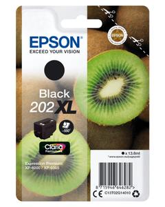 EPSON 202XL Black Ink Cartridge (with security) (C13T02G14020)