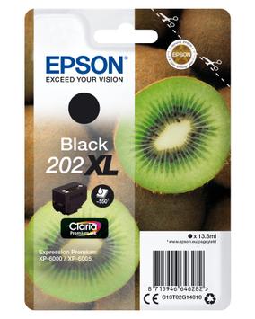 Epson 202XL - svart - original - blekkpatron (C13T02G14010)