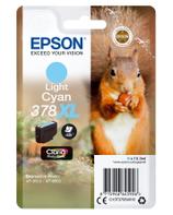 Epson 378XL - XL - lys cyan - original - blekkpatron